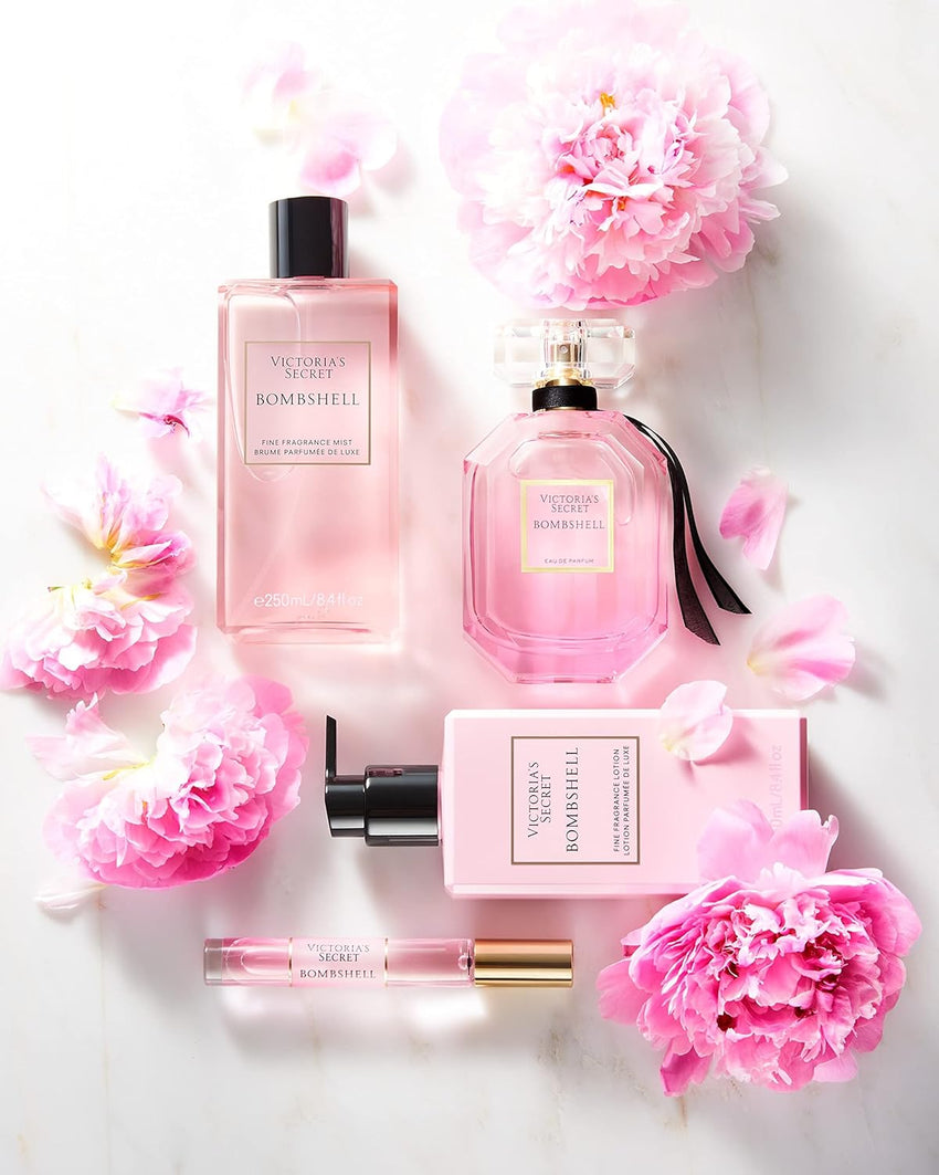 Victoria's Secret Bombshell Eau de Parfum, Notes of Purple Passion Fruit, Shangri - La Peony & Vanilla Orchid, Perfumes for Women (3.4 oz) - 7DAY'S
