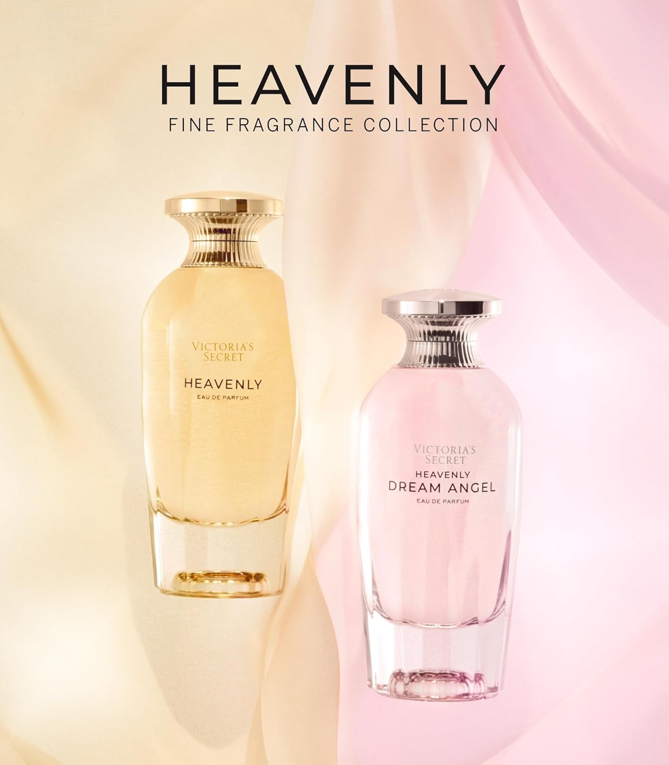 Victoria's Secret Heavenly 3 Piece Luxe Fragrance Gift Set: 1.7 oz. Eau de Parfum, Travel Lotion, & Candle - 7DAY'S
