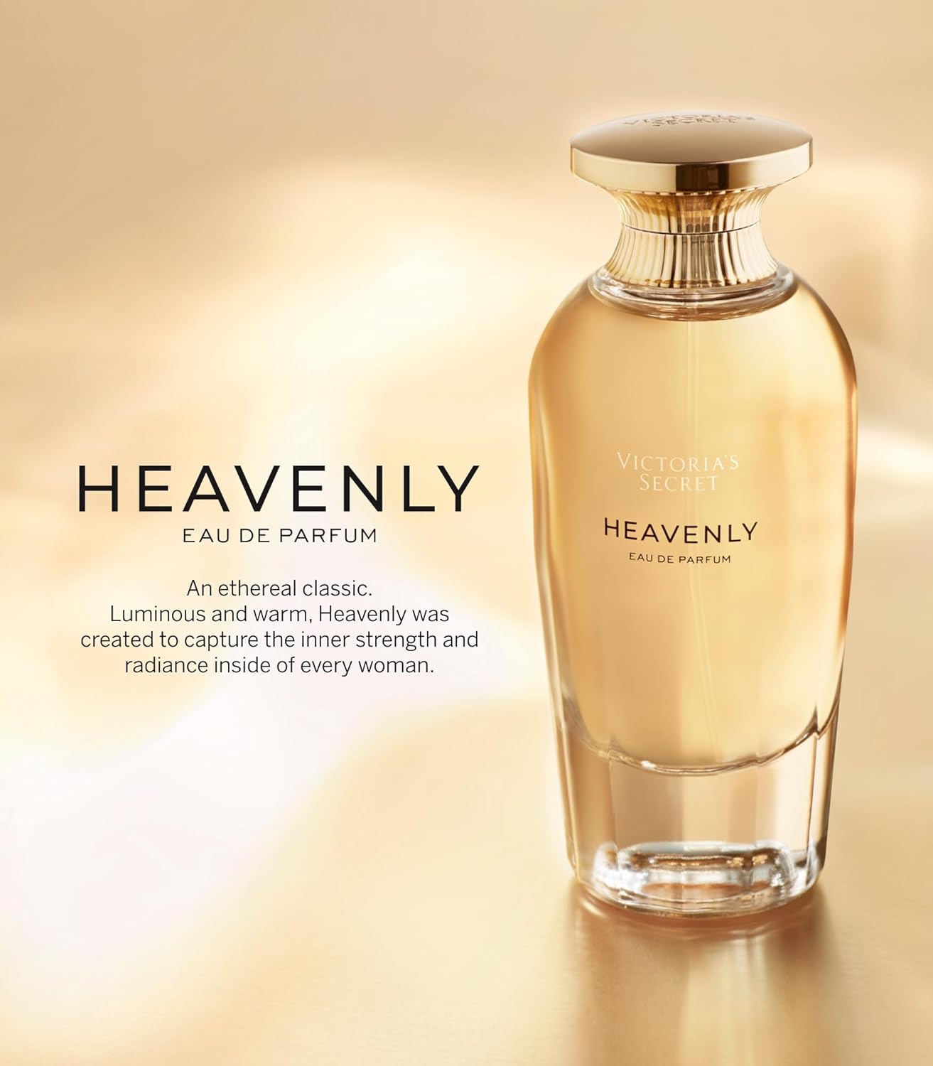 Victoria's Secret Heavenly 3 Piece Luxe Fragrance Gift Set: 1.7 oz. Eau de Parfum, Travel Lotion, & Candle - 7DAY'S