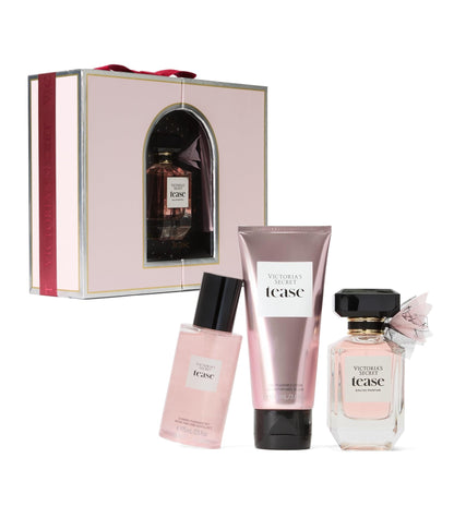 Victoria's Secret Heavenly 3 Piece Luxe Fragrance Gift Set: 1.7 oz. Eau de Parfum, Travel Lotion, & Candle - 7DAY'S