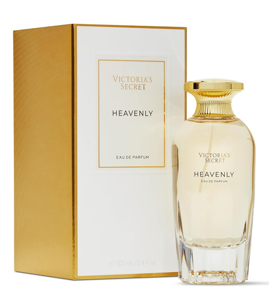 Victoria's Secret Heavenly Eau de Parfum, Notes of Gold Musk, Vanilla Sandalwood & White Jasmine, Perfumes for Women (3.4 oz) - 7DAY'S