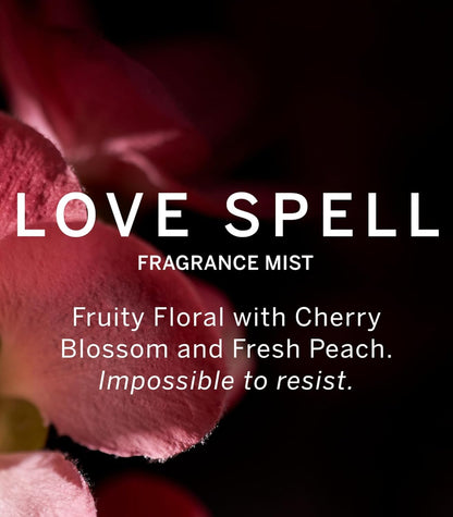 Victoria's Secret Love Spell Mini Fragrance Duo Gift Set, Notes of Cherry Blossom and Fresh Peach - 7DAY'S