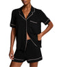 Victoria's Secret Modal Pajama Set, Short Sleeve Button Down Shirt and Shorts, Sleepwear for Women (XS - XXL) - 7DAY'S