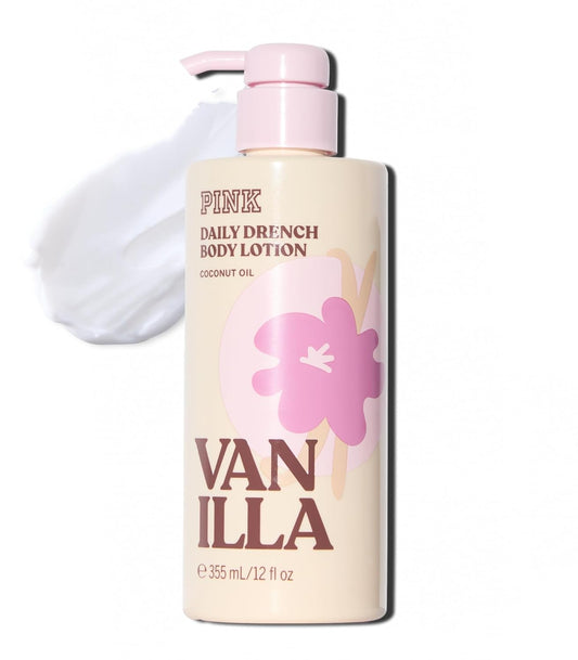 Victoria's Secret PINK Body Lotion, Vanilla 12 oz - 7DAY'S