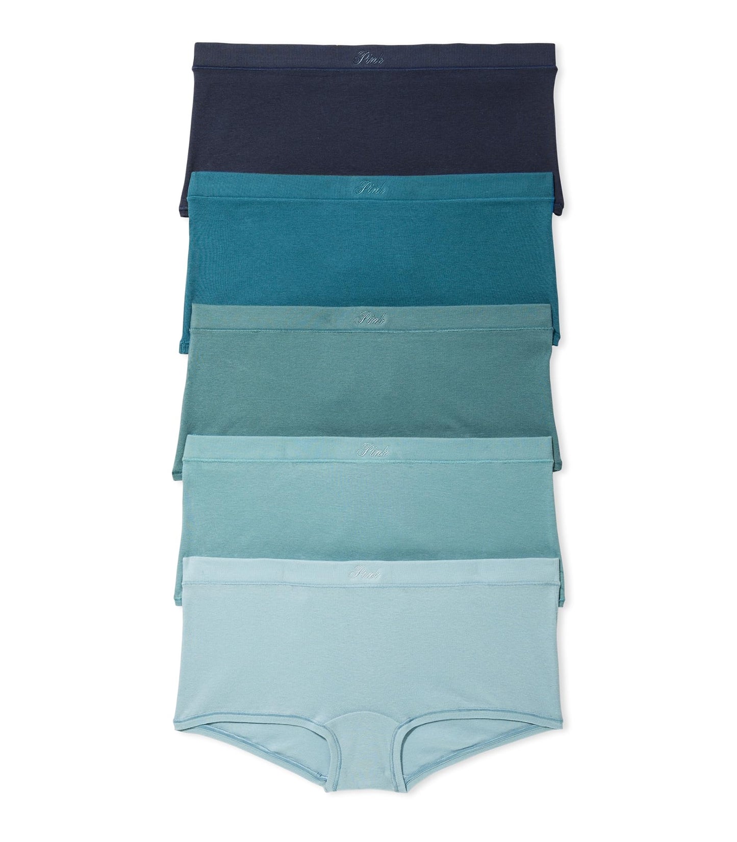 Victoria's Secret PINK Cotton Boyshort Panty Pack, Women's Underwear (XS - XXL) - 7DAY'S