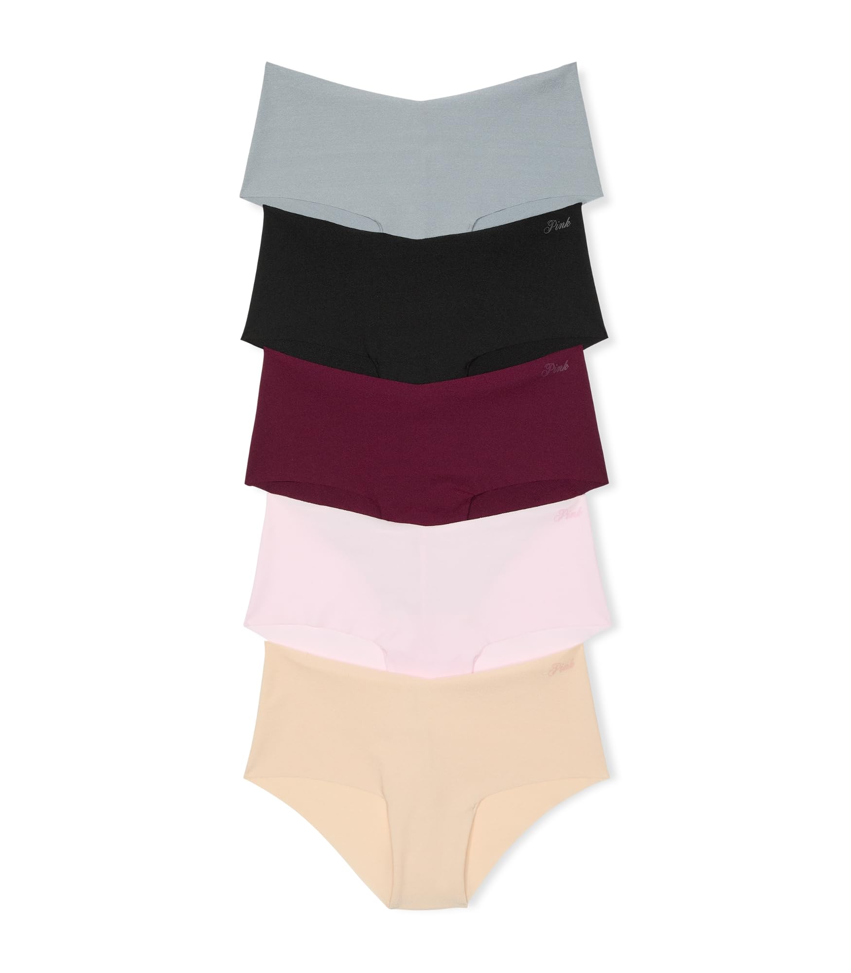 Victoria's Secret PINK No Show Lace Cheekster Panty Pack, Underwear for Women (XS - XXL) - 7DAY'S