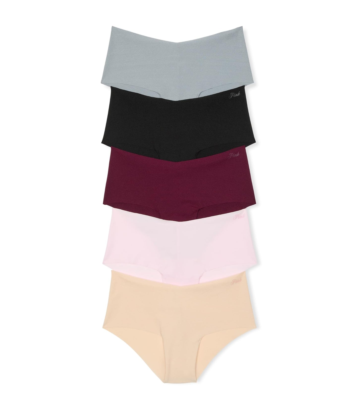 Victoria's Secret PINK No Show Lace Cheekster Panty Pack, Underwear for Women (XS - XXL) - 7DAY'S