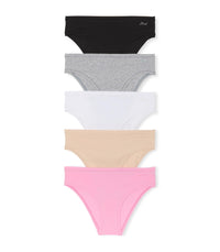 Victoria's Secret PINK Women's Cotton Cheeky Underwear, Minimal Coverage Panties for Women, Multi Pack (XS - XXL) - 7DAY'S