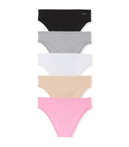 Victoria's Secret PINK Women's Cotton Cheeky Underwear, Minimal Coverage Panties for Women, Multi Pack (XS - XXL) - 7DAY'S