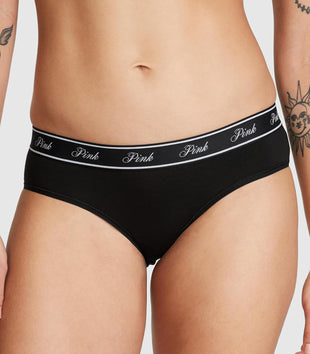 Victoria's Secret PINK Women's Cotton Logo Hipster Underwear, Moderate Coverage Panties for Women, Multi Pack (XS - XXL) - 7DAY'S