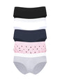 Victoria's Secret PINK Women's Cotton Logo Hipster Underwear, Moderate Coverage Panties for Women, Multi Pack (XS - XXL) - 7DAY'S