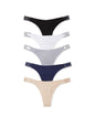 Victoria's Secret PINK Women's Cotton Logo Thong Underwear, Panties for Women, Multi Pack (XS - XXL) - 7DAY'S