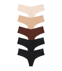 Victoria's Secret PINK Women's No Show Thong Underwear, Panties for Women, Multi Pack (XS - XXL) - 7DAY'S