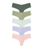 Victoria's Secret PINK Women's No Show Thong Underwear, Panties for Women, Multi Pack (XS - XXL) - 7DAY'S