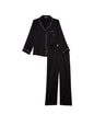 Victoria's Secret Satin Pajama Set, Long Sleeve Button Down Shirt & Pants, Sleepwear for Women (XS - XXL) - 7DAY'S