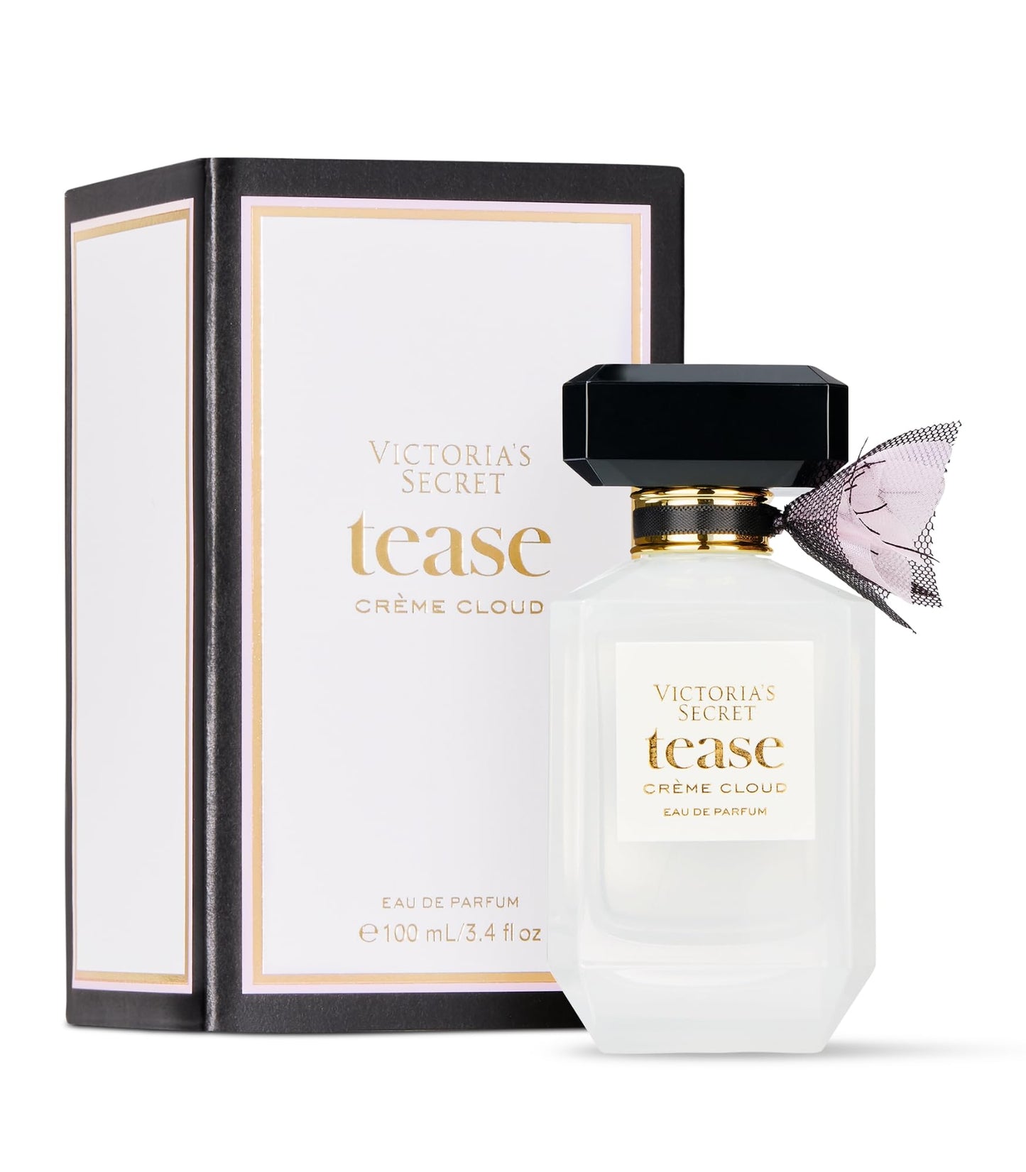 Victoria's Secret Tease Eau de Parfum, Notes of White Gardenia, Anjou Pear & Black Vanilla, Perfumes for Women (3.4 oz) - 7DAY'S