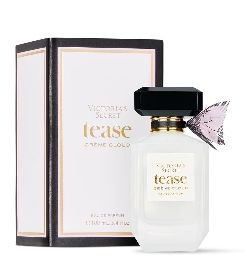 Victoria's Secret Tease Eau de Parfum, Notes of White Gardenia, Anjou Pear & Black Vanilla, Perfumes for Women (3.4 oz) - 7DAY'S