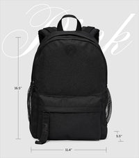 Victoria's Secret Women's Classic Canvas Backpack, Backpack for women, Black, O/S - 7DAY'S