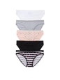 Victoria's Secret Women's Cotton Bikini Underwear, Moderate Coverage Panties for Women, Multi Pack (XS - XXL) - 7DAY'S