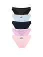 Victoria's Secret Women's Cotton Bikini Underwear, Moderate Coverage Panties for Women, Multi Pack (XS - XXL) - 7DAY'S