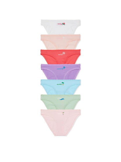 Victoria's Secret Women's Cotton Bikini Underwear, Moderate Coverage Panties for Women, Multi Pack (XS - XXL) - 7DAY'S