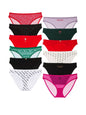 Victoria's Secret Women's Cotton Bikini Underwear, Moderate Coverage Panties for Women, Multi Pack (XS - XXL) - 7DAY'S