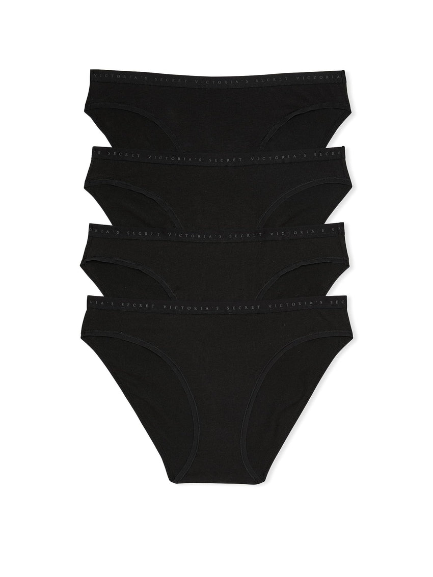 Victoria's Secret Women's Cotton Bikini Underwear, Moderate Coverage Panties for Women, Multi Pack (XS - XXL) - 7DAY'S