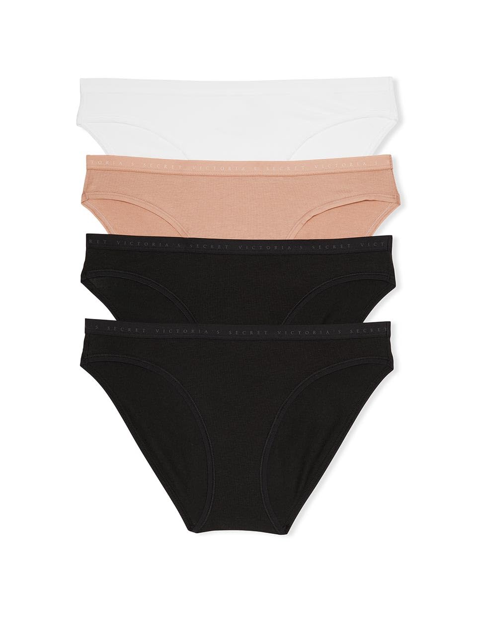Victoria's Secret Women's Cotton Bikini Underwear, Moderate Coverage Panties for Women, Multi Pack (XS - XXL) - 7DAY'S