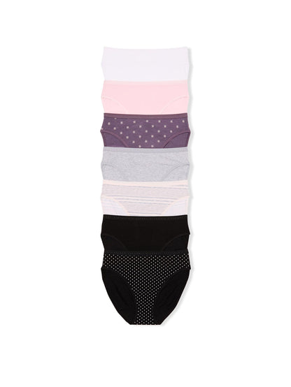 Victoria's Secret Women's Cotton Brief Underwear, Full Coverage Panties for Women, Multi Pack (XS - XXL) - 7DAY'S