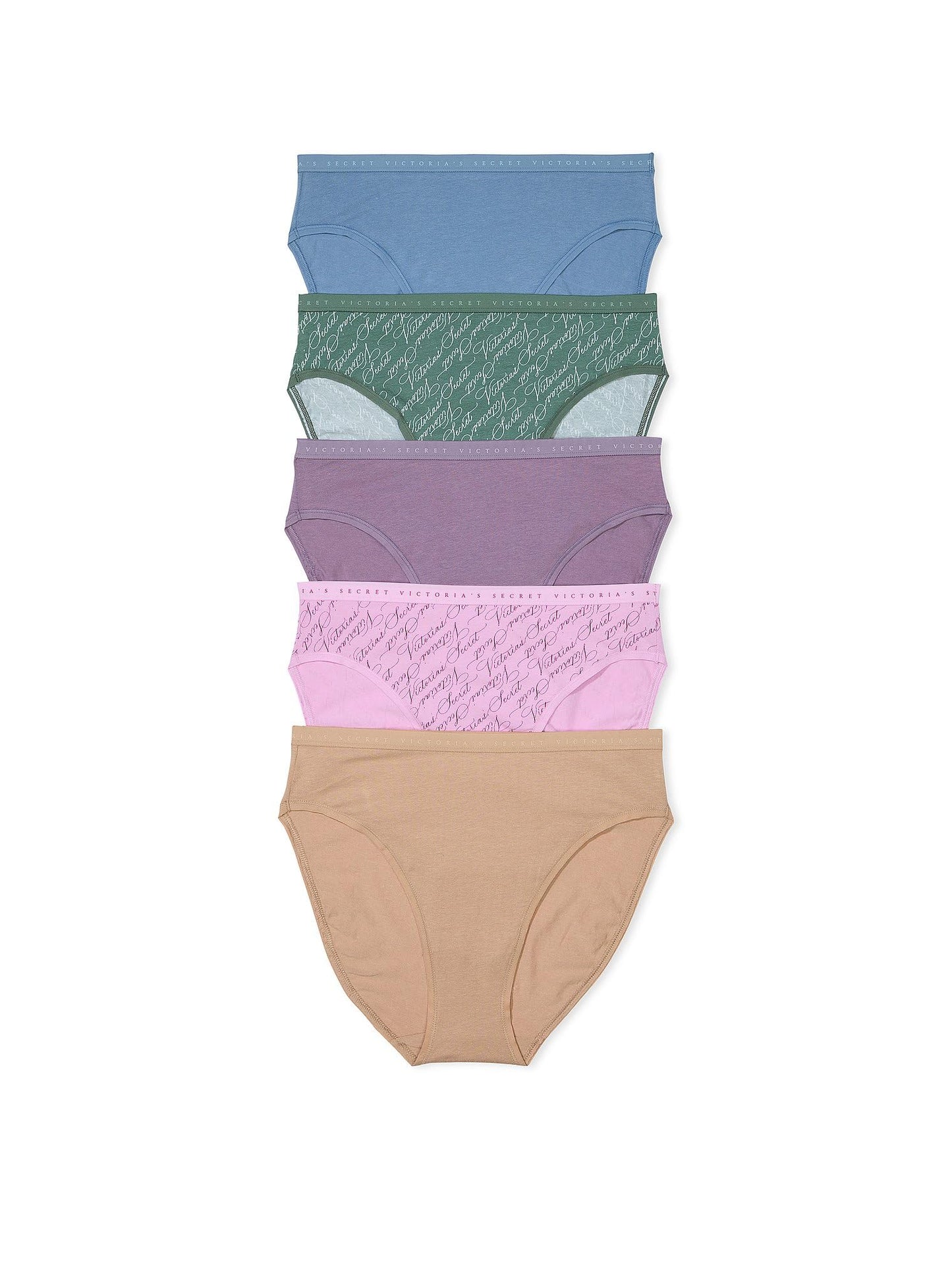 Victoria's Secret Women's Cotton Brief Underwear, Full Coverage Panties for Women, Multi Pack (XS - XXL) - 7DAY'S