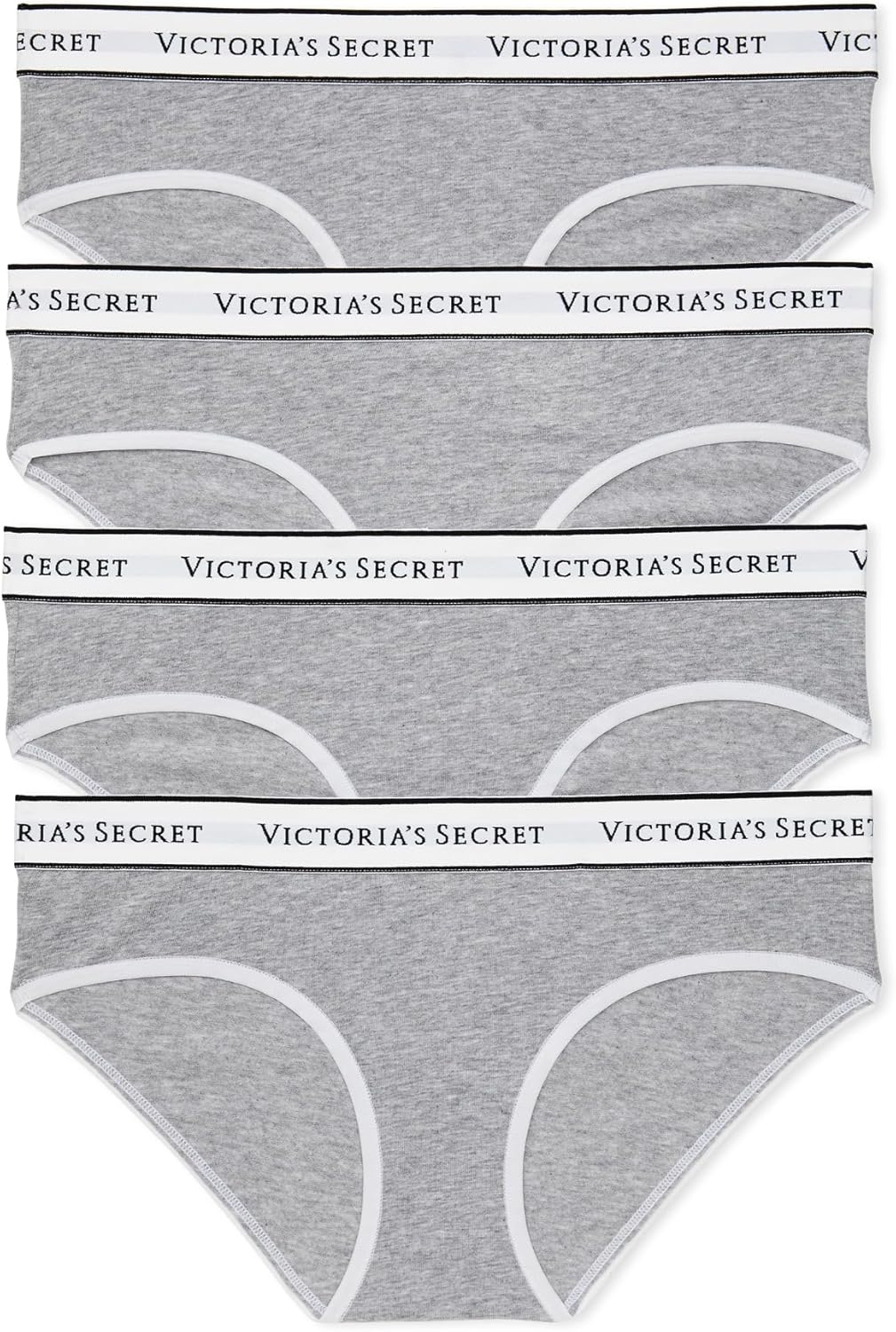 Victoria's Secret Women's Cotton Logo Hipster Underwear, Moderate Coverage Panties for Women, Multi Pack (XS - XXL) - 7DAY'S