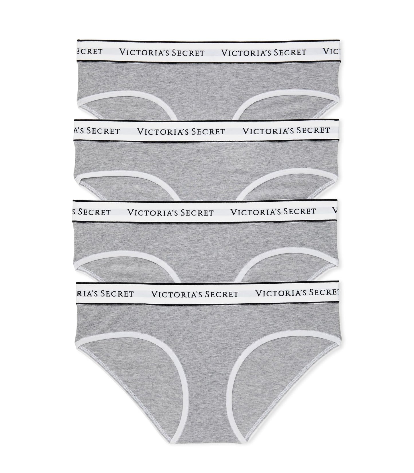 Victoria's Secret Women's Cotton Logo Hipster Underwear, Moderate Coverage Panties for Women, Multi Pack (XS - XXL) - 7DAY'S