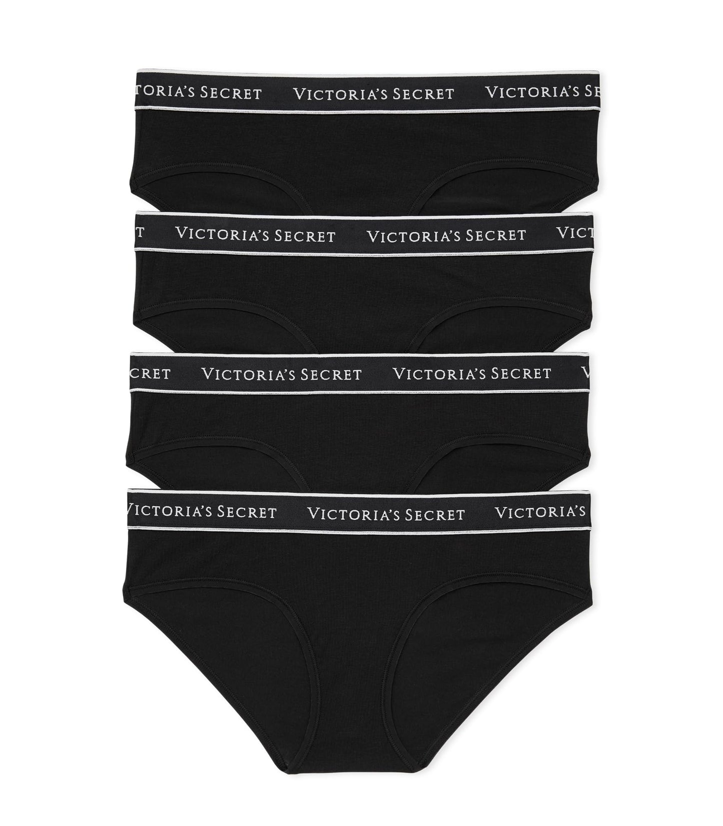 Victoria's Secret Women's Cotton Logo Hipster Underwear, Moderate Coverage Panties for Women, Multi Pack (XS - XXL) - 7DAY'S