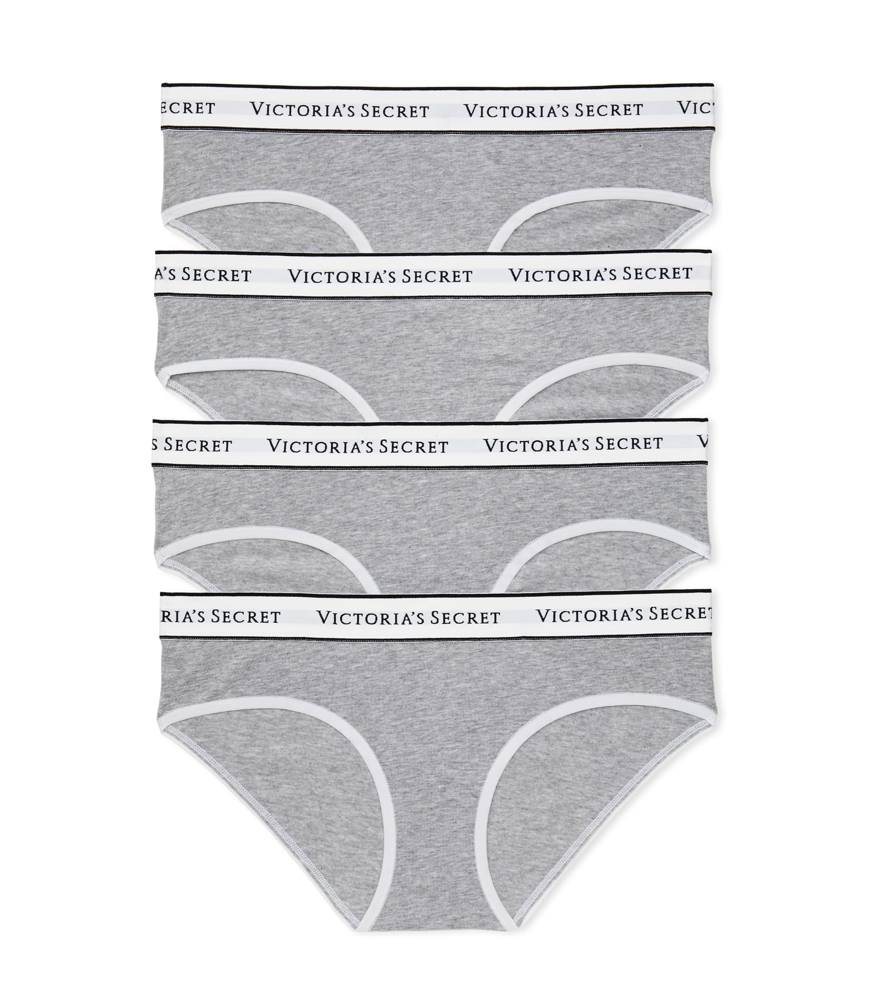 Victoria's Secret Women's Cotton Logo Hipster Underwear, Moderate Coverage Panties for Women, Multi Pack (XS - XXL) - 7DAY'S