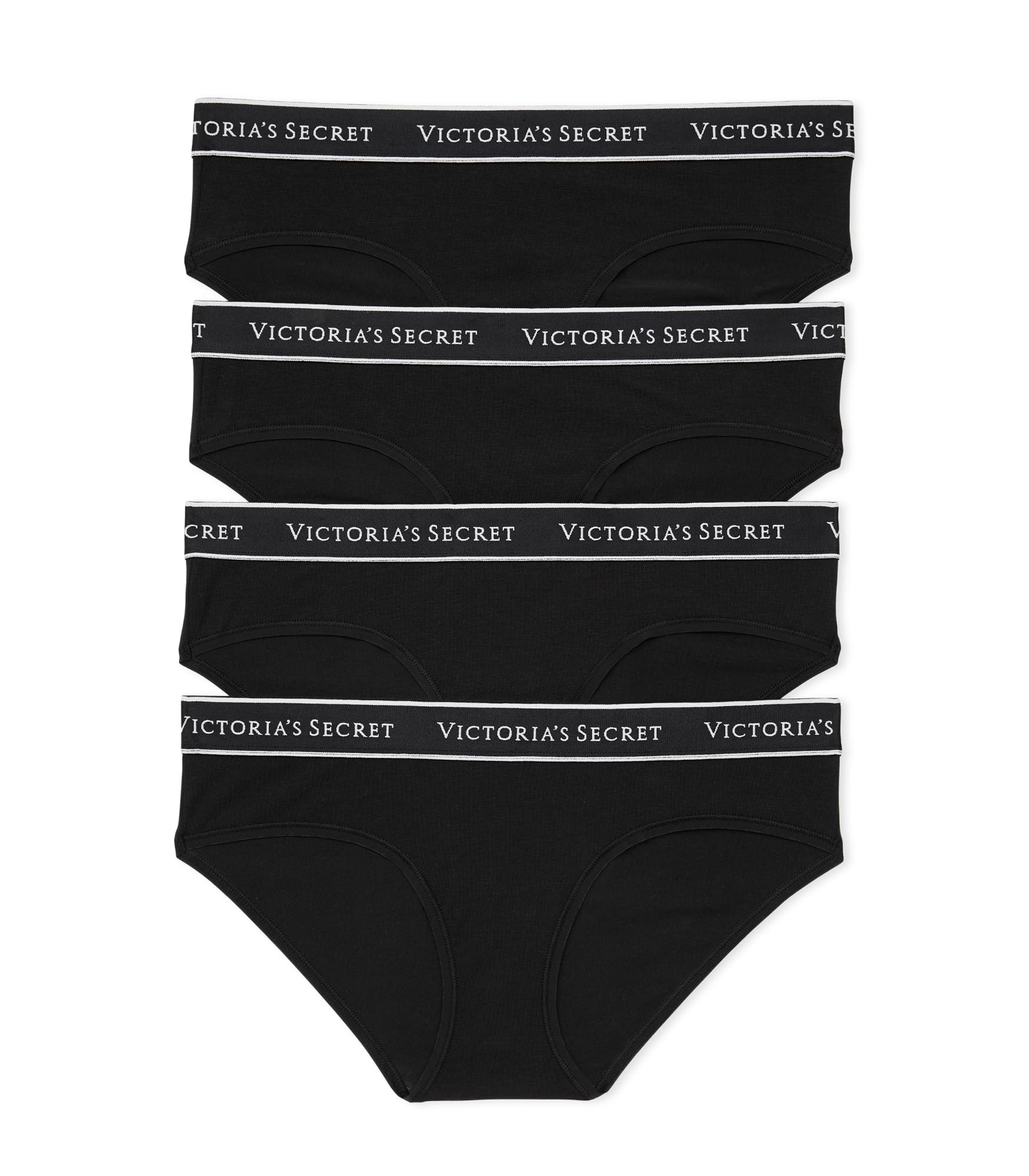 Victoria's Secret Women's Cotton Logo Hipster Underwear, Moderate Coverage Panties for Women, Multi Pack (XS - XXL) - 7DAY'S