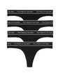 Victoria's Secret Women's Cotton Logo Thong Underwear, Panties for Women, Multi Pack (XS - XXL) - 7DAY'S