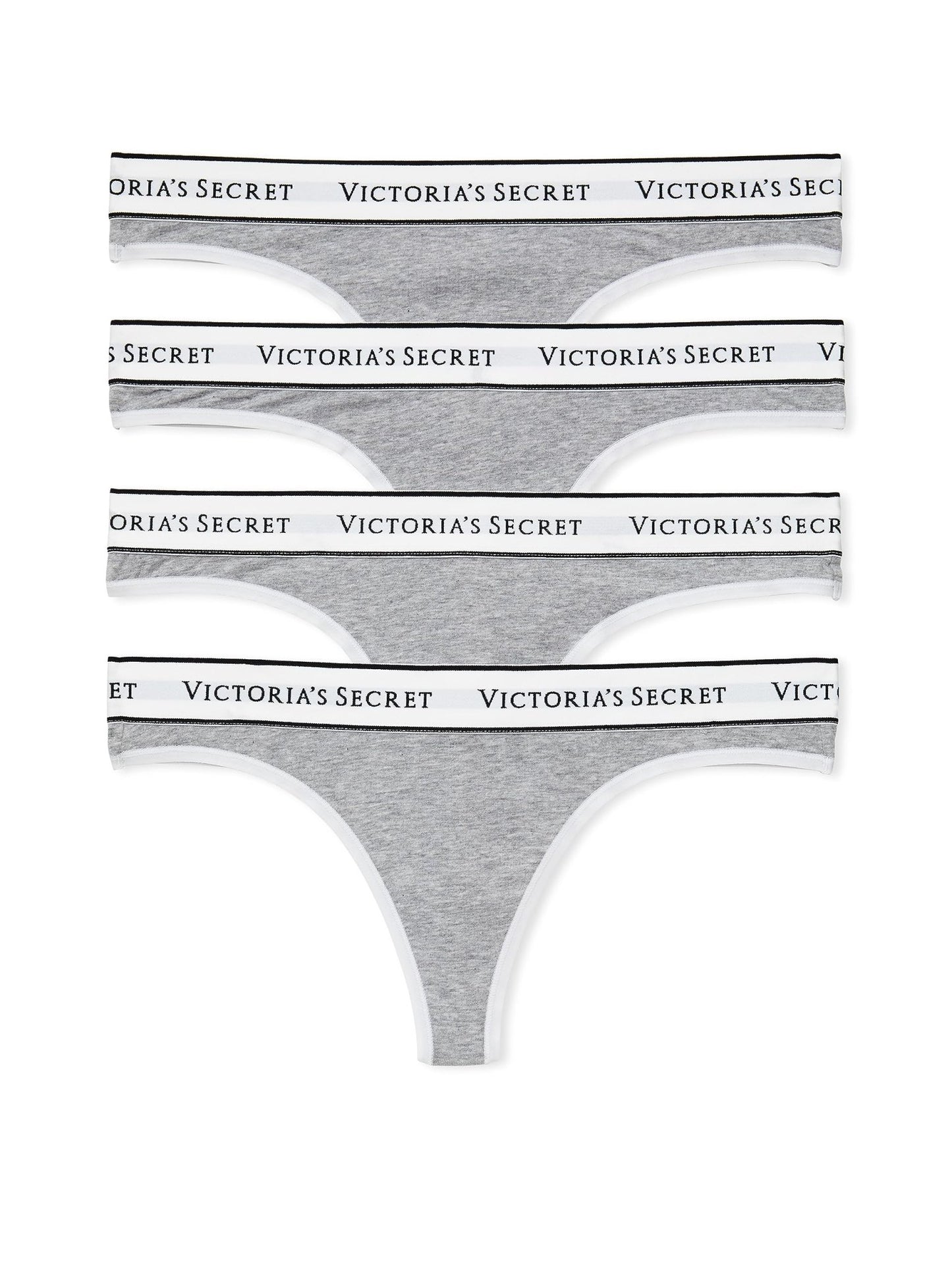 Victoria's Secret Women's Cotton Logo Thong Underwear, Panties for Women, Multi Pack (XS - XXL) - 7DAY'S