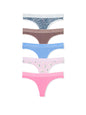 Victoria's Secret Women's Cotton Logo Thong Underwear, Panties for Women, Multi Pack (XS - XXL) - 7DAY'S