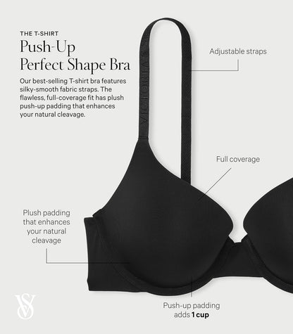 Victoria's Secret Women's Full Coverage Push Up Bra, Bras for Women (32A - 38DDD) - 7DAY'S