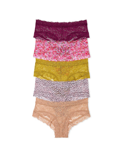 Victoria's Secret Women's Lace Cheeky Underwear, Minimal Coverage Panties for Women, Multi Pack (XS - XXL) - 7DAY'S