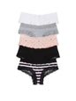 Victoria's Secret Women's Lace & Cotton Cheeky Underwear, Minimal Coverage Panties for Women, Multi Pack (XS - XXL) - 7DAY'S