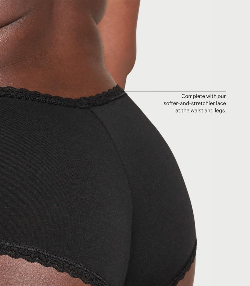 Victoria's Secret Women's Lace & Cotton Cheeky Underwear, Minimal Coverage Panties for Women, Multi Pack (XS - XXL) - 7DAY'S