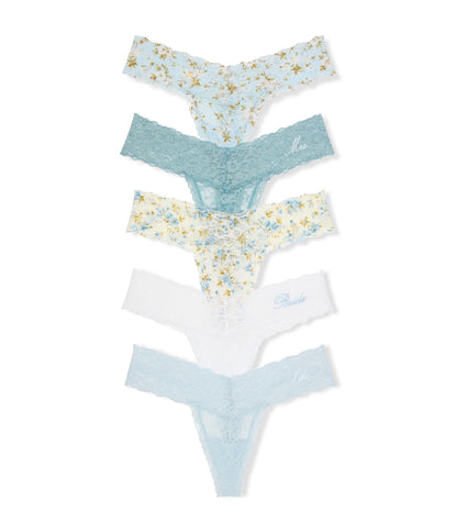 Victoria's Secret Women's Lace Thong Underwear, Panties for Women, Multi Pack (XS - XXL) - 7DAY'S