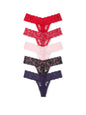 Victoria's Secret Women's Lace Thong Underwear, Panties for Women, Multi Pack (XS - XXL) - 7DAY'S