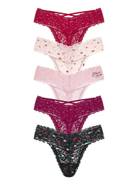 Victoria's Secret Women's Lace Thong Underwear, Panties for Women, Multi Pack (XS - XXL) - 7DAY'S