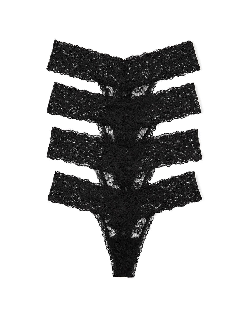 Victoria's Secret Women's Lace Thong Underwear, Panties for Women, Multi Pack (XS - XXL) - 7DAY'S