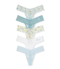 Victoria's Secret Women's Lace Thong Underwear, Panties for Women, Multi Pack (XS - XXL) - 7DAY'S