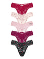 Victoria's Secret Women's Lace Thong Underwear, Panties for Women, Multi Pack (XS - XXL) - 7DAY'S