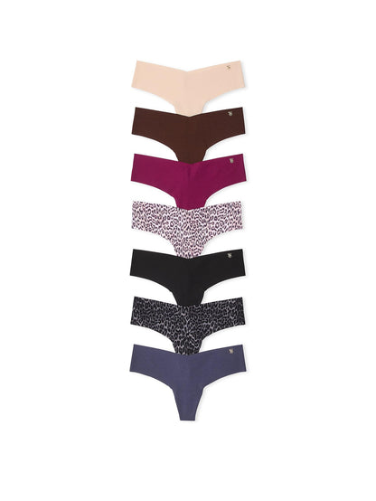 Victoria's Secret Women's No Show Thong Underwear, Panties for Women, Multi Pack (XS - XXL) - 7DAY'S