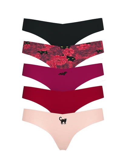 Victoria's Secret Women's No Show Thong Underwear, Panties for Women, Multi Pack (XS - XXL) - 7DAY'S